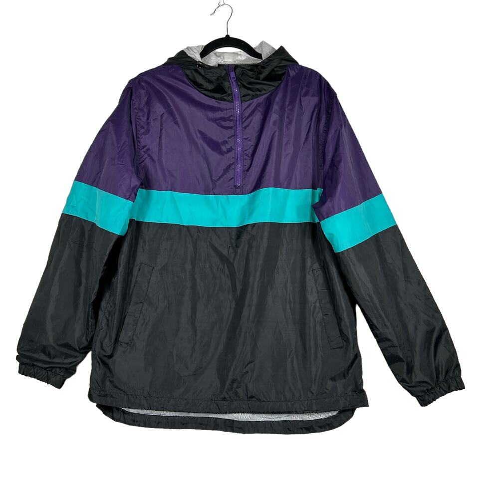 FBRK Lightweight Winbreaker Jacket Size Large